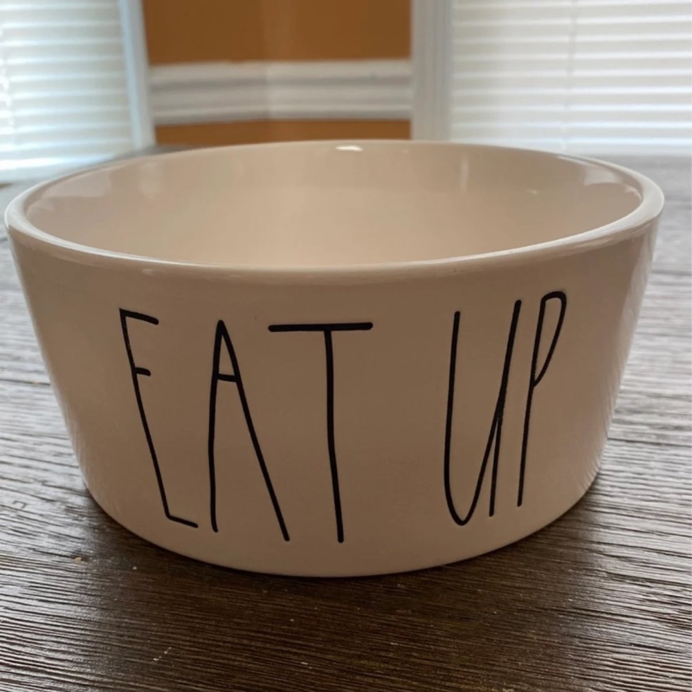 Rae Dunn xl dog bowl